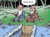 moses fishing